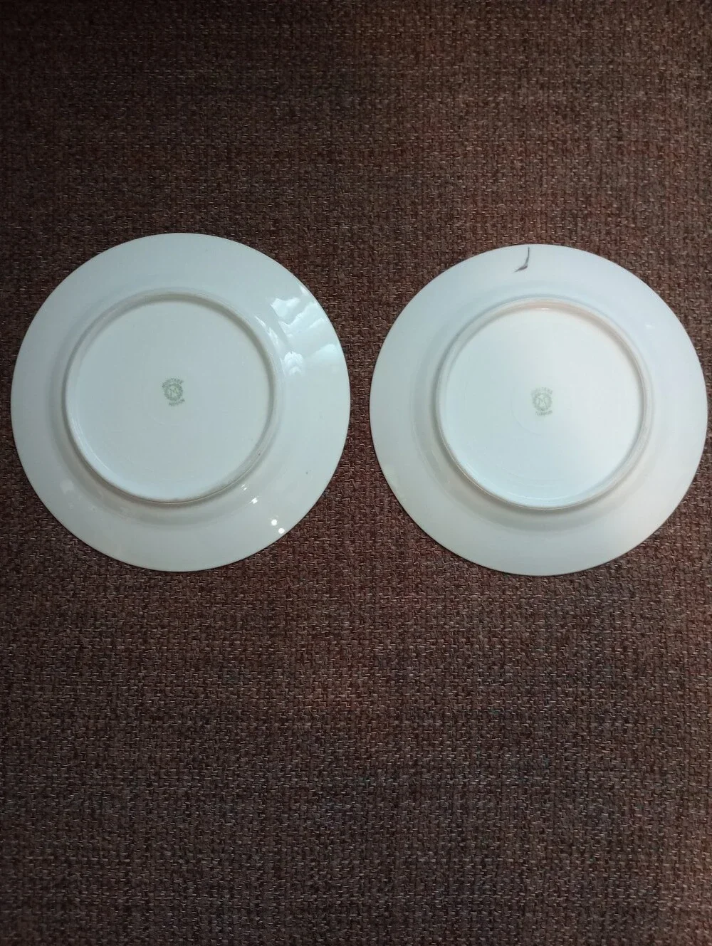 Noritake Laureate Pattern Salad Plates-- Set of 2